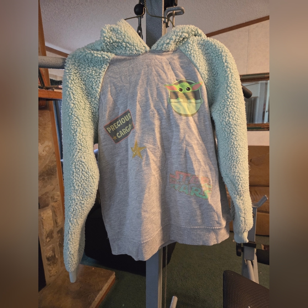 Star Wars Kids Pullover - Gray and Green
